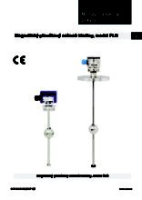 Manuál - Odporový snímač hladiny FLR - Odporový snímač hladiny FLR-SC s funkcí Bluetooth<sup>®</sup>