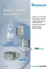 Absolutní enkodéry WDGA s protokolem CANopen - Absolutní enkodéry WDGA (SSI, RS485, SAE J1939 a PROFIBUS)