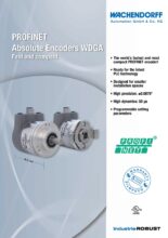 Absolutní enkodéry WDGA s protokolem PROFINET - Absolutní enkodéry WDGA (SSI, RS485, SAE J1939 a PROFIBUS)