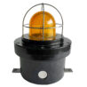 Nevýbušný zábleskový xenonový Exd maják EATON MEDC XB12, 24Vdc, 21J, ATEX, žlutý, zóna 1 a 2