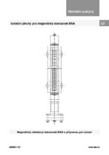 Manuál - Instalace izolačních plechů - Magnetická zobrazovací lišta BMD