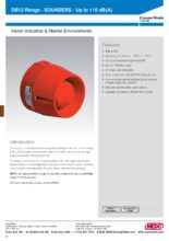 Katalogový list sirény DB12 - Siréna DB12 – odolná povětrnostním vlivům – VÝROBA UKONČENA