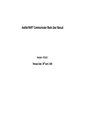 Manuál komunikácie HART Additel 875 - Prevádzkové suché teplotné piecky Additel série 875