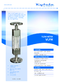 Model VLFH - Priemyselné plavákové prietokomery pre vysoké prietoky